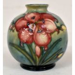 The Mitchell Collection of Moorcroft Pottery: A Moorcroft 'African Lily' pattern 38 shape globe vase