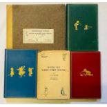 Milne, A. A. Collection comprising: Winnie-the-Pooh, fourth edition, London: Methuen, 1927; When