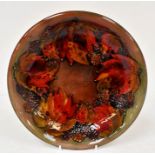 The Mitchell Collection of Moorcroft Pottery: A William Moorcroft Flambe 'Leaf and Blackberry'
