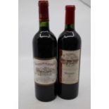 Two Bottles Of Red, One Bottle Of Coltre des Dames Margaux, a full bodied rich red wine, bottle in