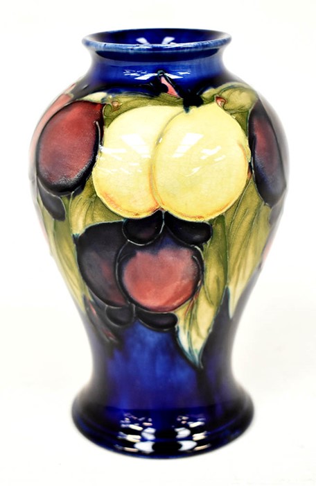 The Mitchell Collection of Moorcroft Pottery: A William Moorcroft 'Wisteria' pattern vase on - Image 2 of 3