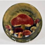 The Mitchell Collection of Moorcroft Pottery: A William Moorcroft 'Claremont' pattern 752 shape dish