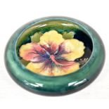 The Mitchell Collection of Moorcroft Pottery: A Moorcroft 'Hibiscus' pattern 1410 shape closed