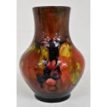 The Mitchell Collection of Moorcroft Pottery: A William Moorcroft Flambe 'Leaf and Berry' pattern 74