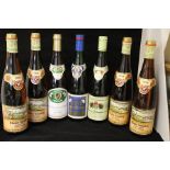 A Selection of German Wines X7 Bottles All Bottles Show signs of soiled labels and bin soiling and