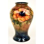 The Mitchell Collection of Moorcroft Pottery: A William Moorcroft Flambe 'Anemone' pattern 65