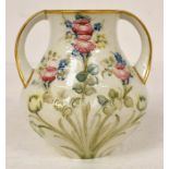 The Mitchell Collection of Moorcroft Pottery: A William Moorcroft for Macintyre Florian Ware 'Roses,