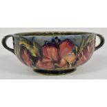 The Mitchell Collection of Moorcroft Pottery: A William Moorcroft twin handled footed bowl in '