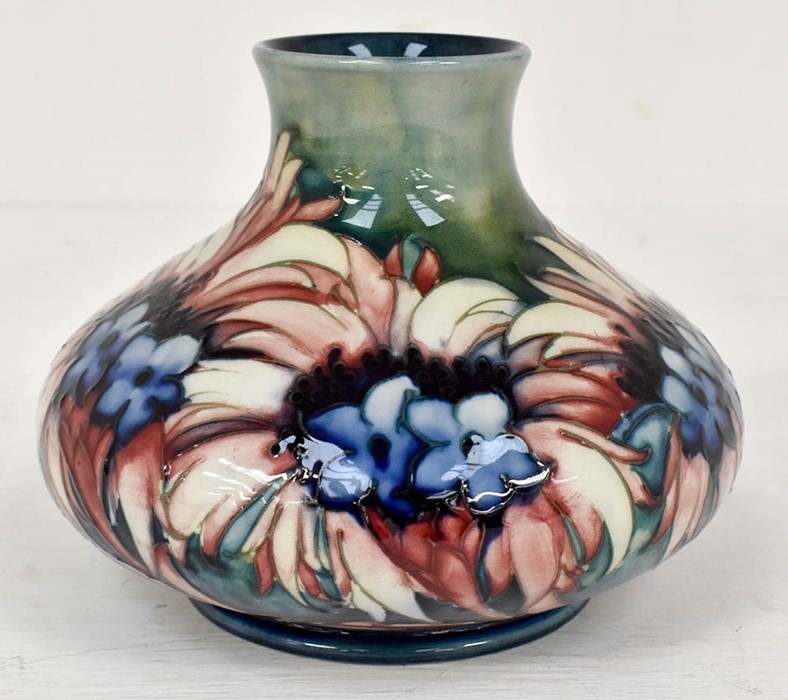 The Mitchell Collection of Moorcroft Pottery: A William Moorcroft 'Revived Cornflower' pattern 32