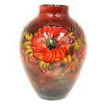The Mitchell Collection of Moorcroft Pottery: A Walter Moorcroft Flambe 'Anemone' pattern 101