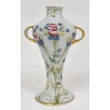The Mitchell Collection of Moorcroft Pottery: A Macintyre twin handled baluster vase in 'Roses,