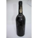 Warre’s Vintage port 1975 , No label wax seal still intact top of wax seal shows signs of bin