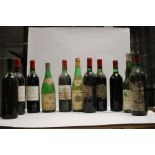 A  Mixed Selection Of Wines In Varying States of Condition. Great Way To Start a Cellar Collection.