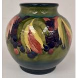 The Mitchell Collection of Moorcroft Pottery: A Walter Moorcroft 'Leaf and Berry' pattern 38 shape