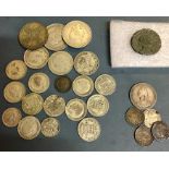 UK Coin Collection, includes small amount of pre 20 & pre 47 Silver, One Roman coin - Diocletian