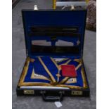 Various Masonic regalia including robes