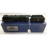 Hornby: A Hornby Dublo, Duchess of Montrose, 4-6-2 locomotive and tender, No. 46232, having slight