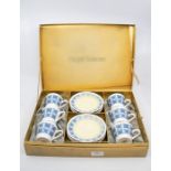 A Royal Tuscan boxed coffee set