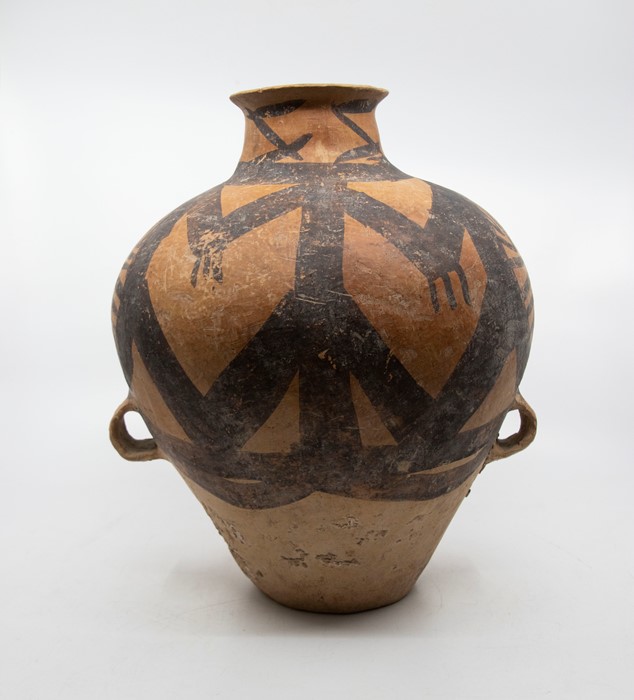 A Yang Shao earthenware jar, 3000 BC  Provenance: purchased Cynthia Walmsley, Bakewell, 15th May - Image 2 of 2