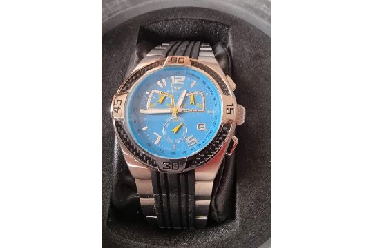 Montre Chronographe Sandoz Édition Fernando Alonso - Color Asturias - Swiss Made