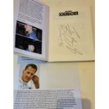 A signed copy of Michael Schumacher - 1994 book.