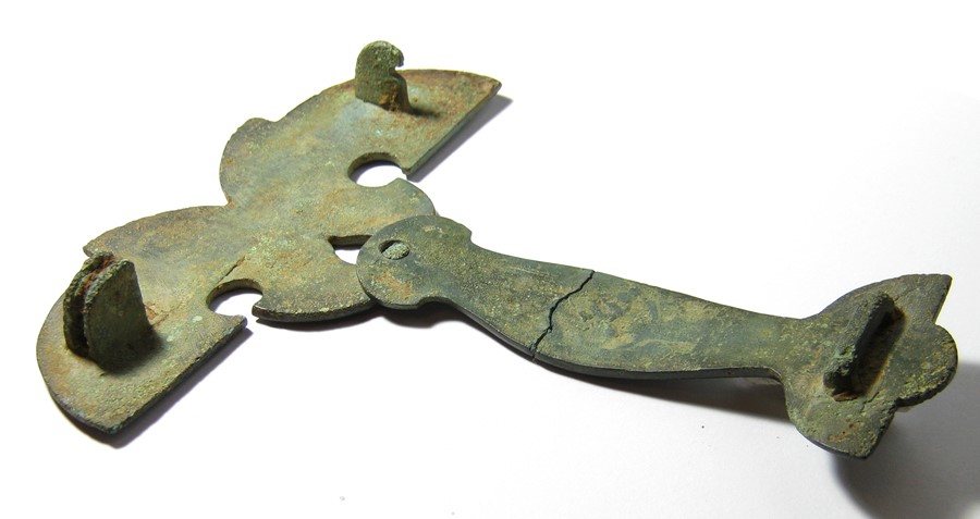 Celtic Harness Brooch. This amazing piece of Ancient British horse furniture dates back to the mid - Image 8 of 8