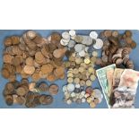 ***Withdrawn from Sale*** Large UK coin collection containing a small amount of Pre 47 & Pre 20