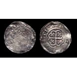 Stephen Penny.  Circa, 1136 - 1145 AD. Watford type. Silver, 1.30 grams. 20.11 mm. Obverse: Diademed