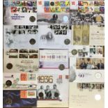 Very large Royal Mint/Royal Mail First day covers, includes:- £5 covers, 2015 Longest Reigning