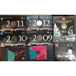 Royal Mint Olympic Proof Coins, 2009, 2010, 2011, 2012 Countdown to London 2012 £5 coins, The