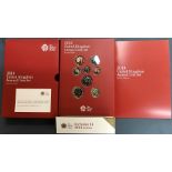 Royal Mint, 2014 Annual Coin Set, in Original presentation folder.