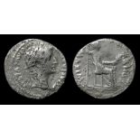 Tiberius Denarius (Tribute Penny).   19 Aug. AD 14 - 16 Mar. 37. Silver, 3.41 grams. 18.64 mm.