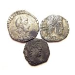 3 late Roman Silver Siliquae discovered as a small hoard. Recorded on the PAS  database as: DENO-