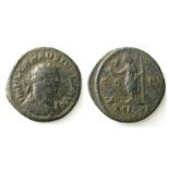 Carausius Antoninianus.   Mid AD 286 - summer 293. Billon, 4.30 grams. 24.40 mm. Obverse: Radiate