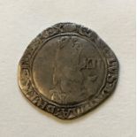 Charles I Shilling 1636-8 mm Tun,