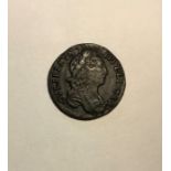 William III Irish Halfpenny 1696.