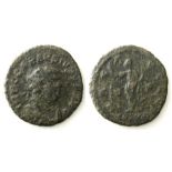 Carausius Antoninianus.    Mid AD 286 - summer 293. Billon, 3.66 grams. 22.85 mm. Obverse: IMP C