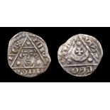 John Irish Halfpenny Limerick.  Third Rex coinage. 1207-11 AD. Silver, 0.73 grams. 13.86 mm.