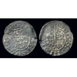 Henry I Penny.  Circa, 1100 AD. Silver, 1.3 grams. 19mm. Obverse: Crowned facing bust, annulet on