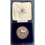 Medallic interest, Mapping & Webb Silver Olympia International Horse Show Medal 1926 for the