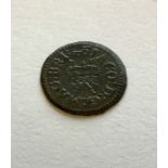 James I farthing, 1609-10 mm key.