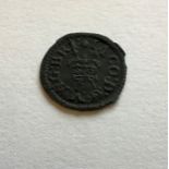 James I Farthing  1621-3 mm thistle (see Spink Ref 2679, p274 thistle mm 125)