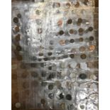 Large UK and World coin collection in folder sheaths