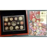 Royal Mint 2006 & 2012  Proof/Mint Condition Year sets (2006 in presentation box)