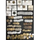 Large French coin collection, includes, Louis XVI 1783 W, Sol  Mint mark for Lille, French Oceania 5
