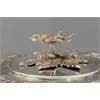 An early Victorian silver three piece tea set, flu - Image 5 of 10