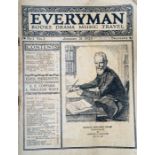 Everyman, weekly literary magazine, unbroken run f