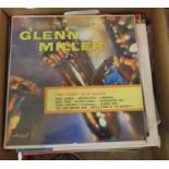 A collection of approximately forty records to include: Glenn Miller, Joan Hammond, Ray Conniff,