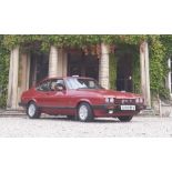 1987 Ford Capri 2.8 Injection. Registration number