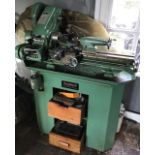 Myford Super 7 Lathe with Myford cabinet and tools. in very good condition.